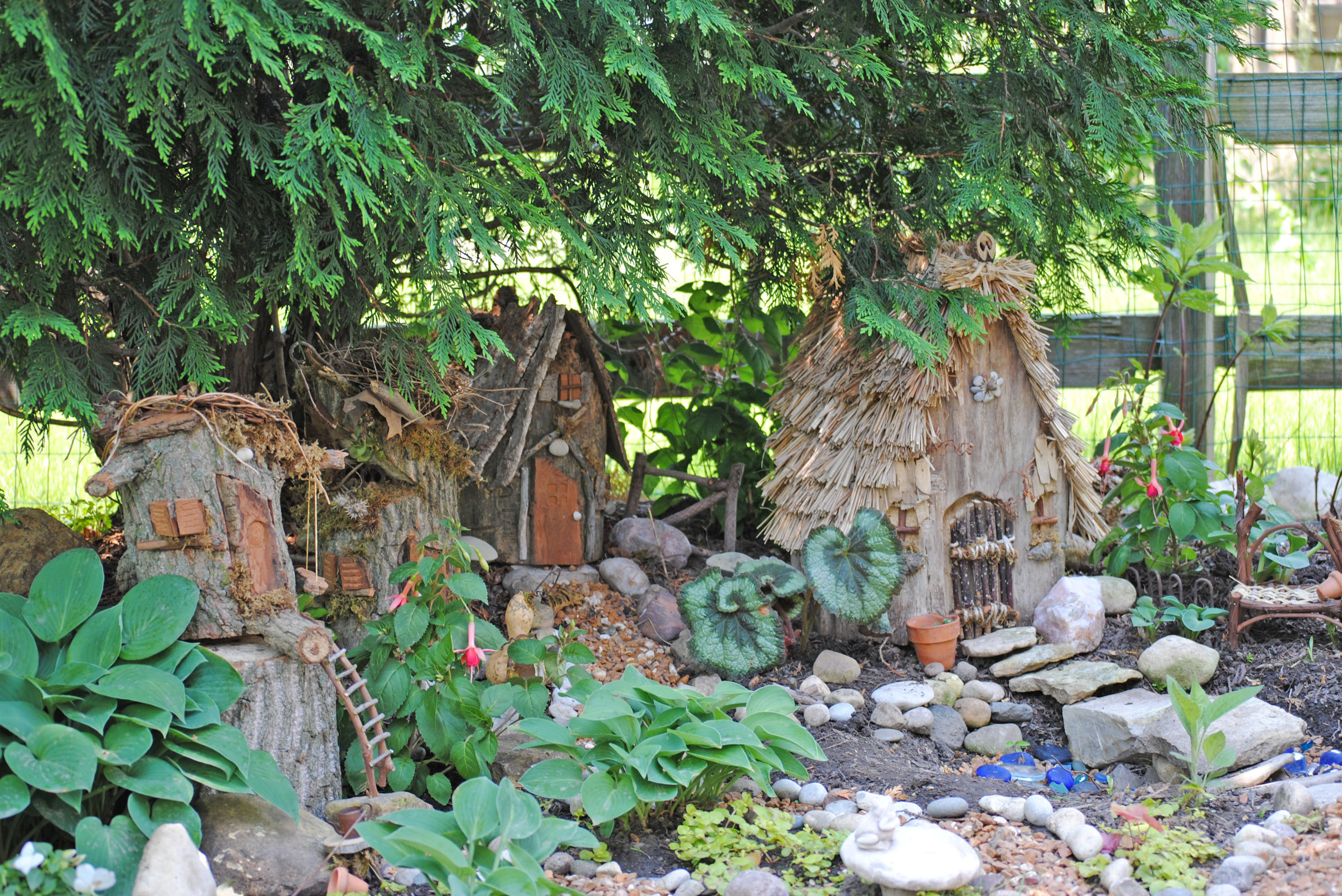 angel fairy garden