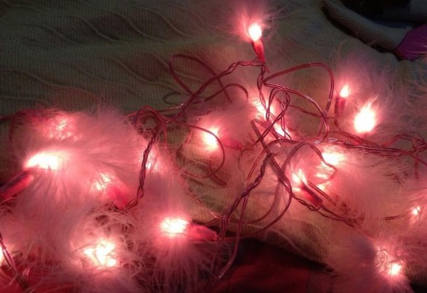 fairy pink lights