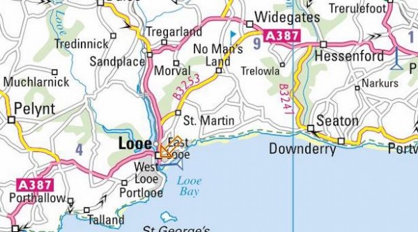 looe map