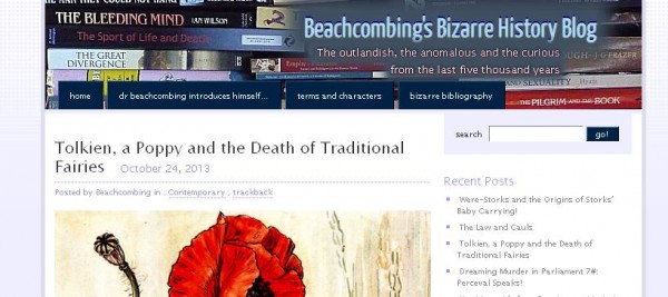 Beachcombing, Tolkien, a Poppy