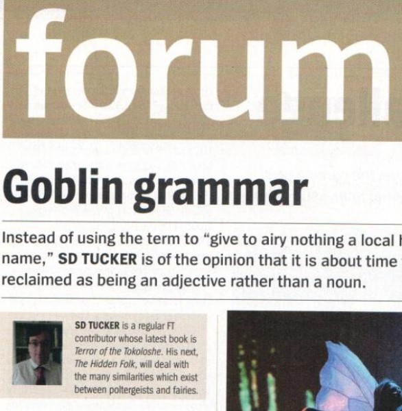 goblin grammar