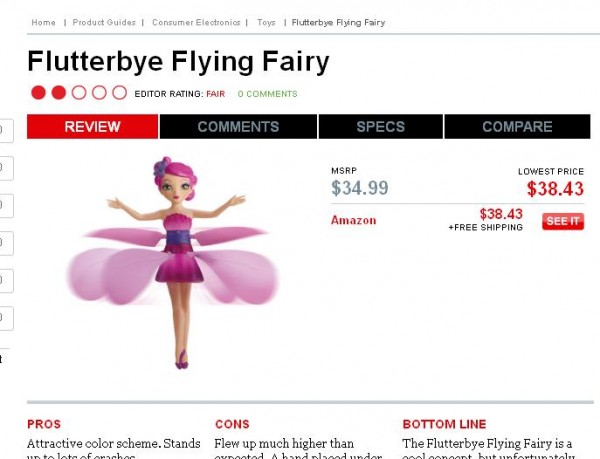 flutterbye flying fairy