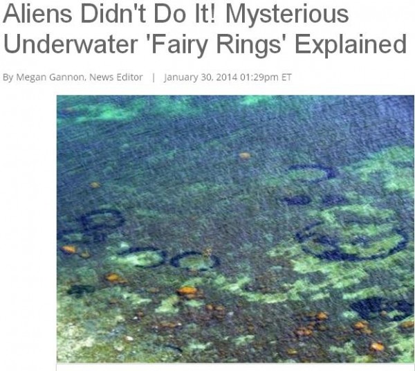 aliens didn't do it