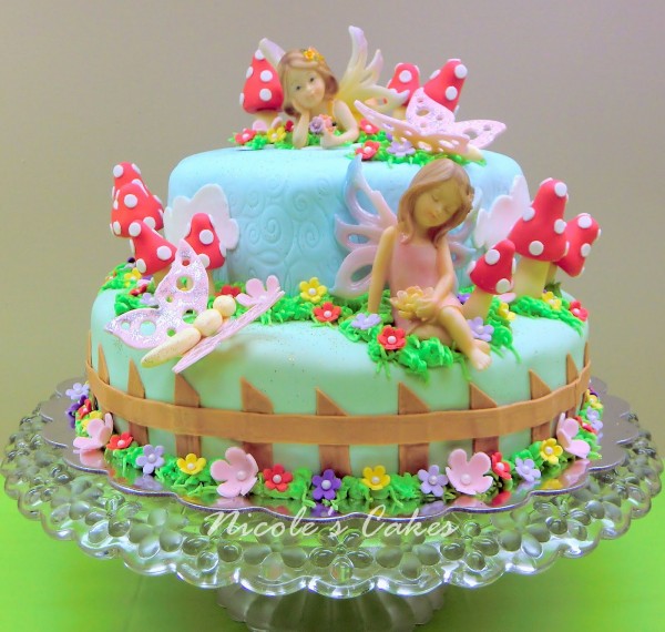 fairies in cake