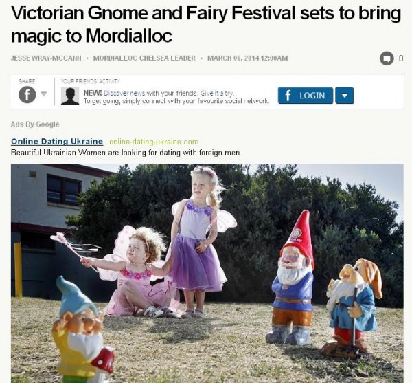 victorian gnome and fairy festival